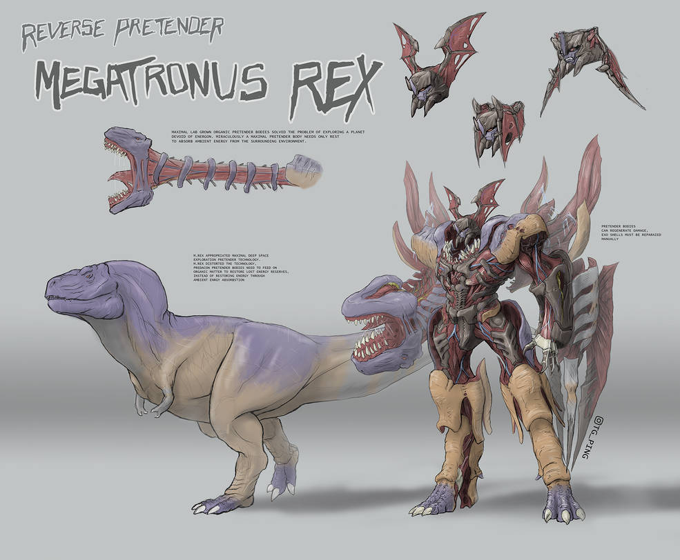 Megatronus Rung Megatronus Rex: Part 1 by TGping on DeviantArt