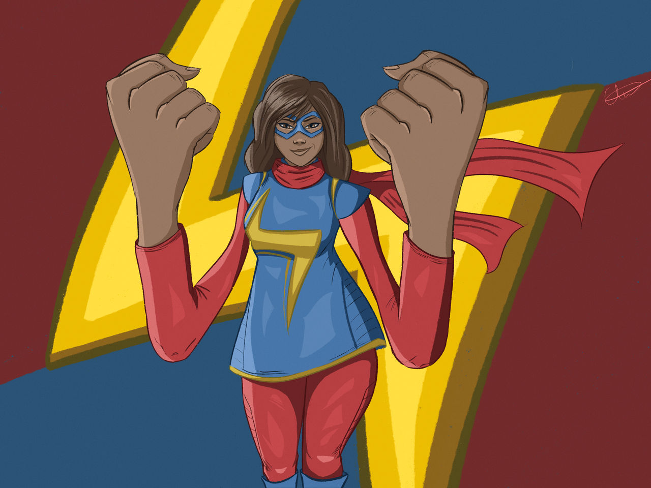 Ms Marvel Kamala Khan by TunaCentral on DeviantArt