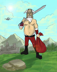 Santa is coming to Skyrim