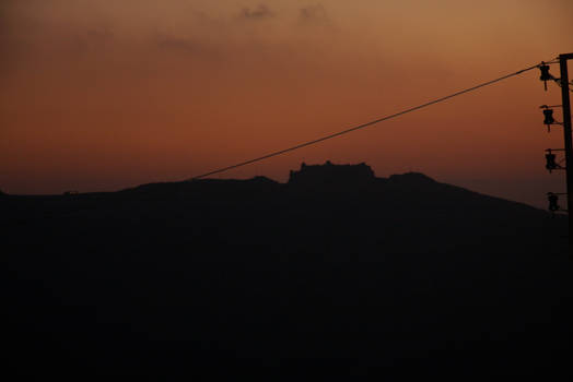 Castle Sunset