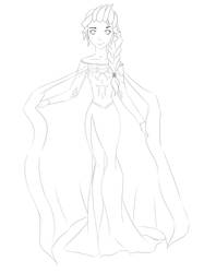 Elsa outline~