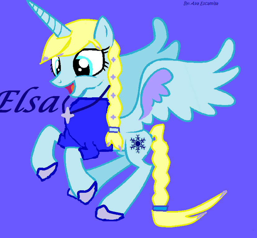 Mlp Elsagate MLP Elsa by AvaE00 on DeviantArt
