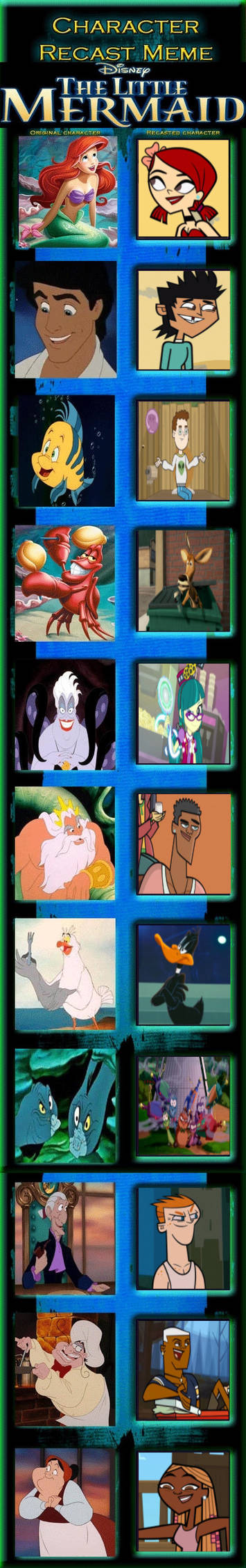 The Little Mer-Flower Girl recast meme by RosyBunny1 on DeviantArt