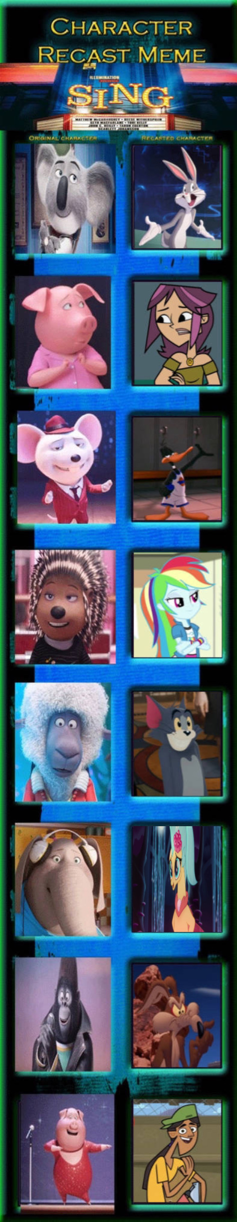 Songcast Meme Sing recast meme by RosyBunny1 on DeviantArt