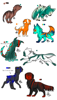 Dog Adopts (OPEN, Name your Price)