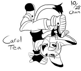 Inktober #26 Carol Tea