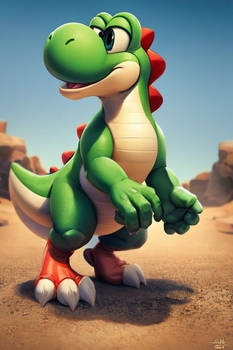 Pizza Delivery Yoshi by CluelessDanny on DeviantArt