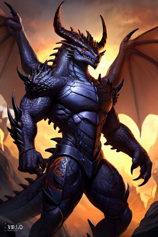 Demon Dragon #2 by Gin-Goblin on DeviantArt