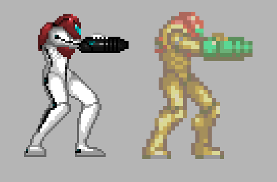 Metroid Dread Sprite