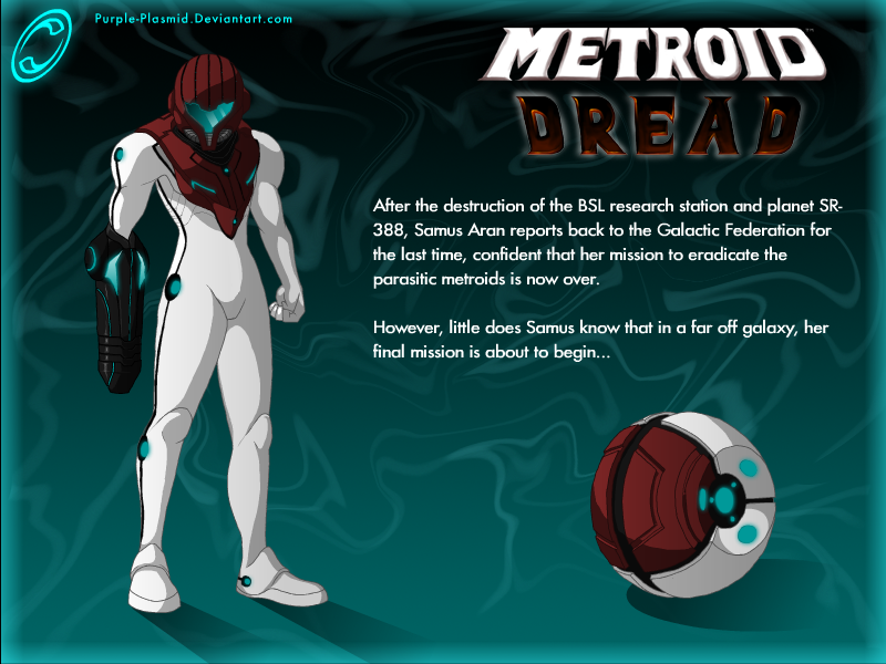 Metroid Dread - Illustr. Blurb by Demmmmy on DeviantArt