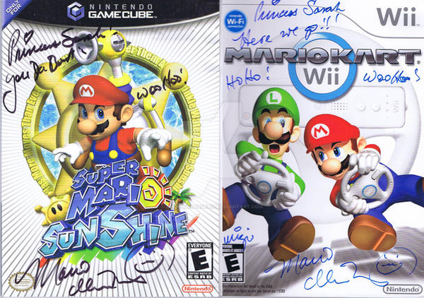 Signature Examples Mario Mario Autographs by GuardianAngel07 on DeviantArt