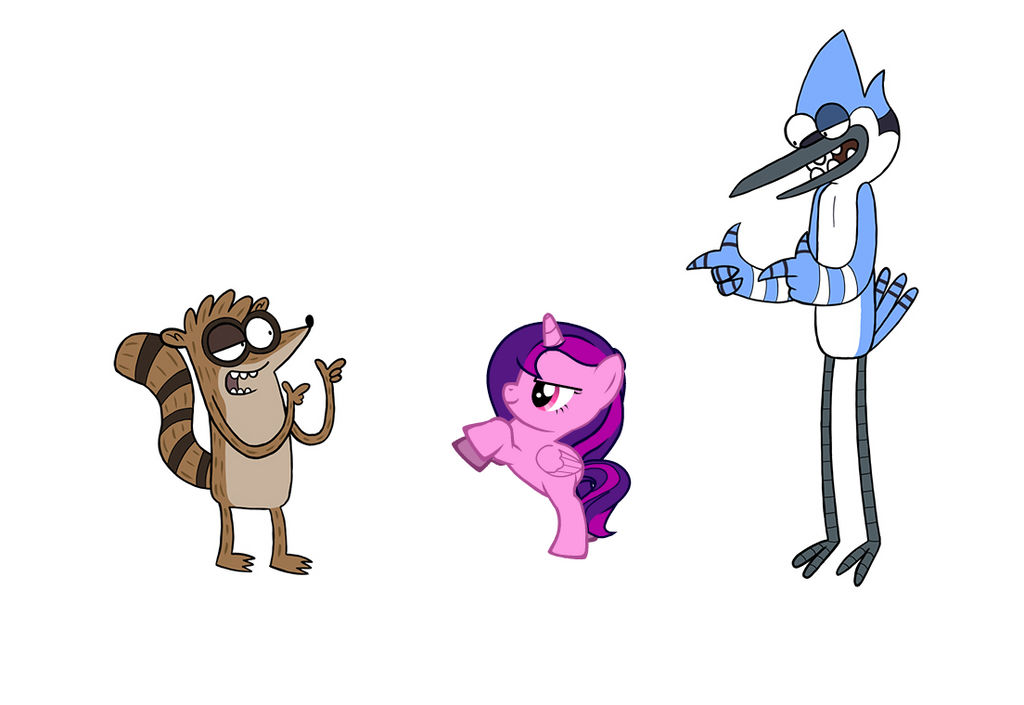 Regular Show Mlp Deviantart Regular Show and MLP by MoonbeamSparkle on DeviantArt