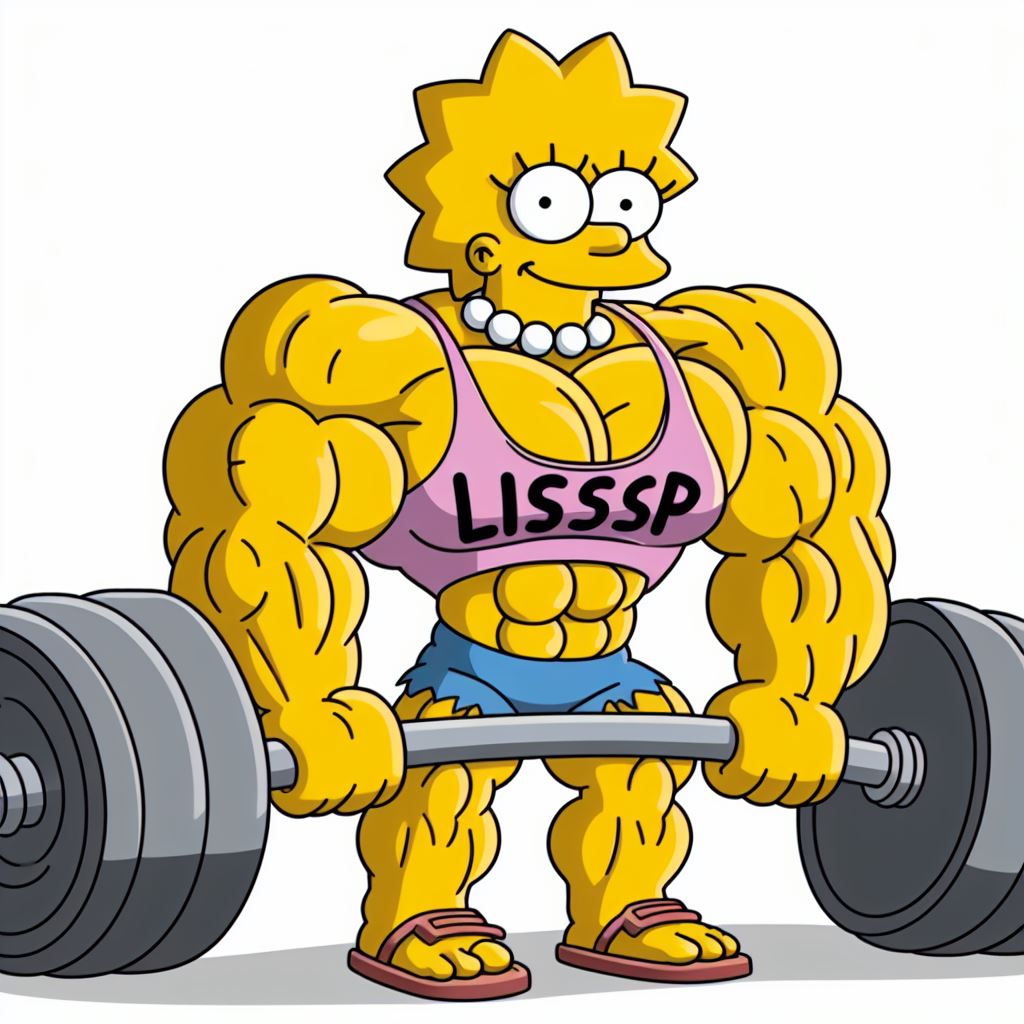 Smpseson Buff One lisa simpson bodybuilder by cmastachei on DeviantArt