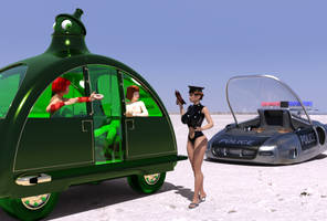 Oksana Pulls Down The Scalawagon by luqu