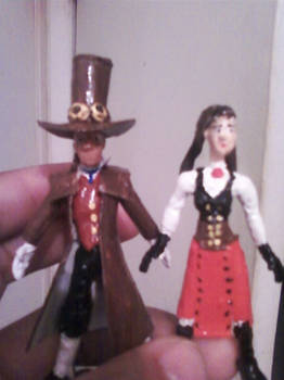 Steampunk MiniMe and Partner