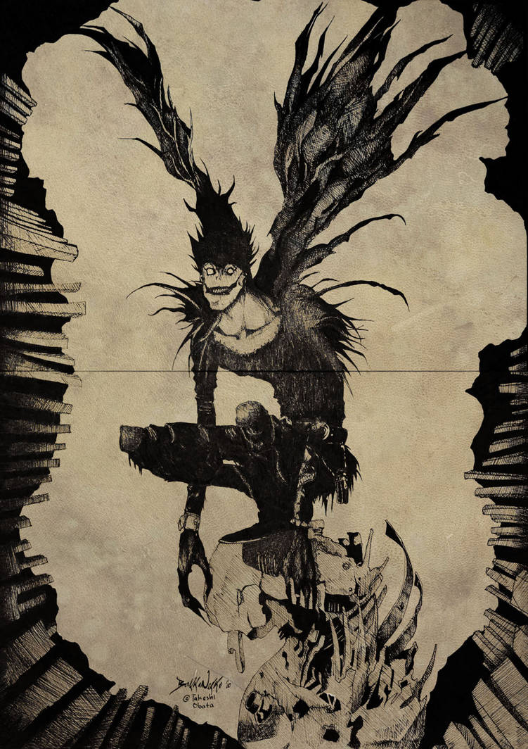 Ryuk The Shinigami by QuantumEldrAg on DeviantArt