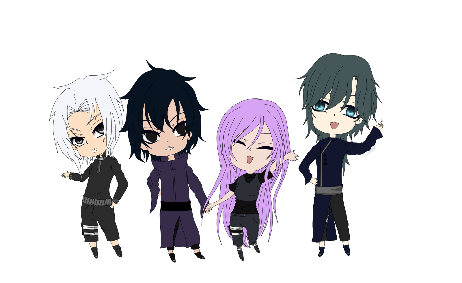 Team 6 Chibi (colo) Shadows come later