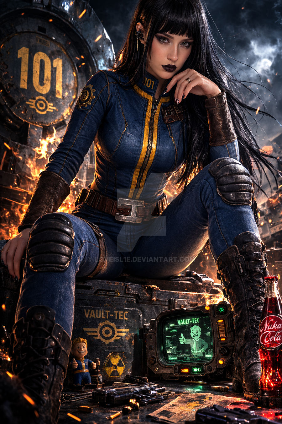 Loona Fallout Fallout by Loveisl1e on DeviantArt