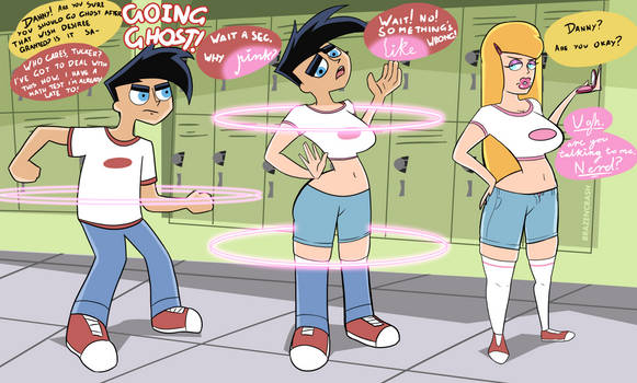 Going GIRL! (Danny Phantom TG/Brattification