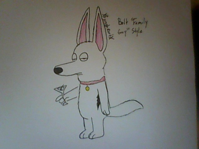 Bolt 'Family Guy' Style