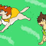 Koyo and Akisame Running