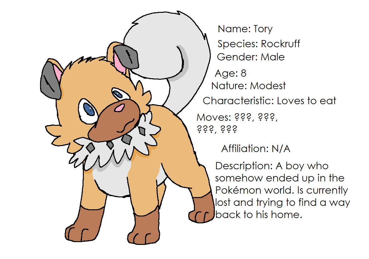 PMD: Strong Hearts- Tory's Bio