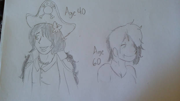 Aika at Age 40 and 60