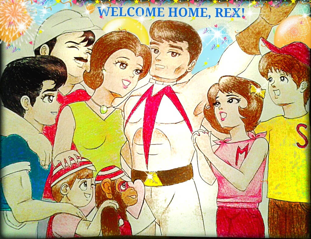 Welcome home, Rex Racer! by LadyElvis on DeviantArt