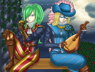 The Bard and the Swordsman by MonoGhost