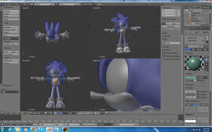 WIP: CG Sonic Model