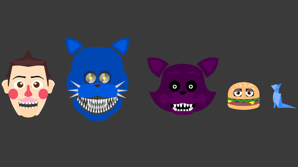 D Side Five Nights at Candy's Characters by AmyTheShark202 on DeviantArt