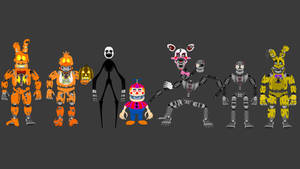 FNAF4 Halloween Edition +...