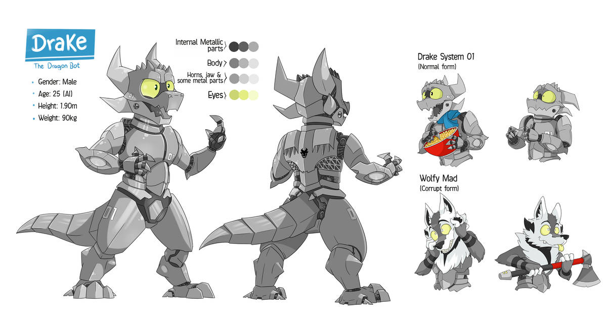 Drake Reference Sheet by DrakyMadBoi on DeviantArt