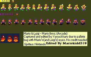 Wario bros Sprites