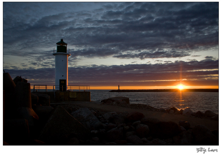 Lighthouse sunrise