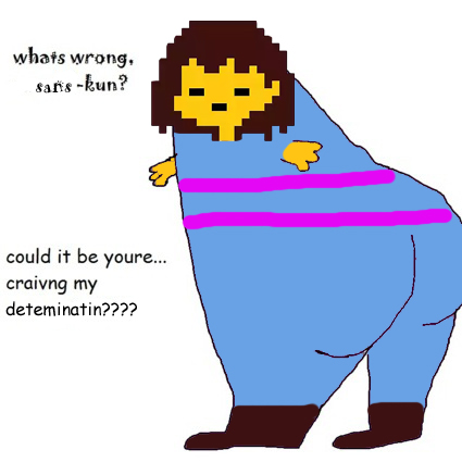 Sans x Frisk in a nutshell