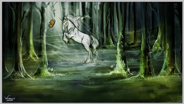 WIP- The Forest Unicorn