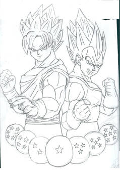 Dragon Ball Z tattoo design