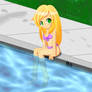 Syrinia at the Pool