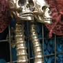 skull doorknob
