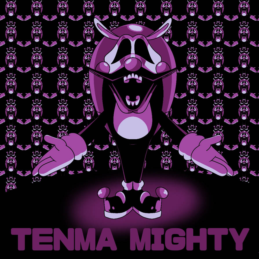 Tenma Mighty (Friday Night Funkin' D-sides Majin Sonic) Minecraft Skin