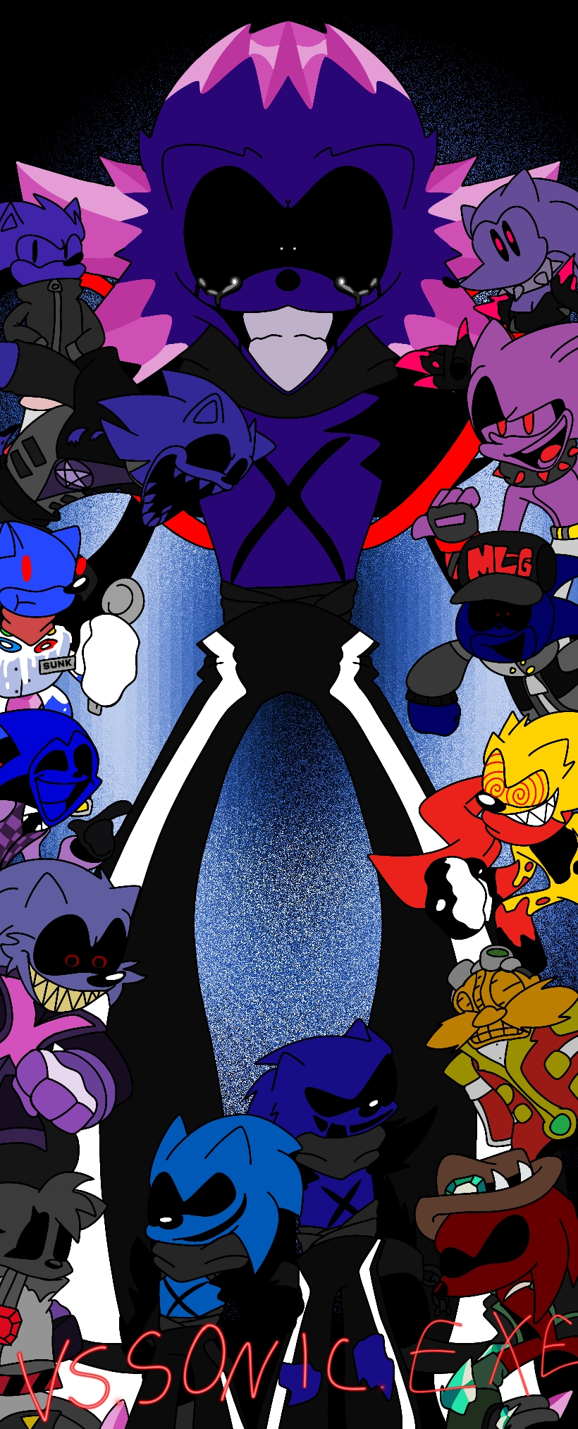 Sonic.exe 2.0 FridayNightFunkin' by MadnessCo0kie on DeviantArt