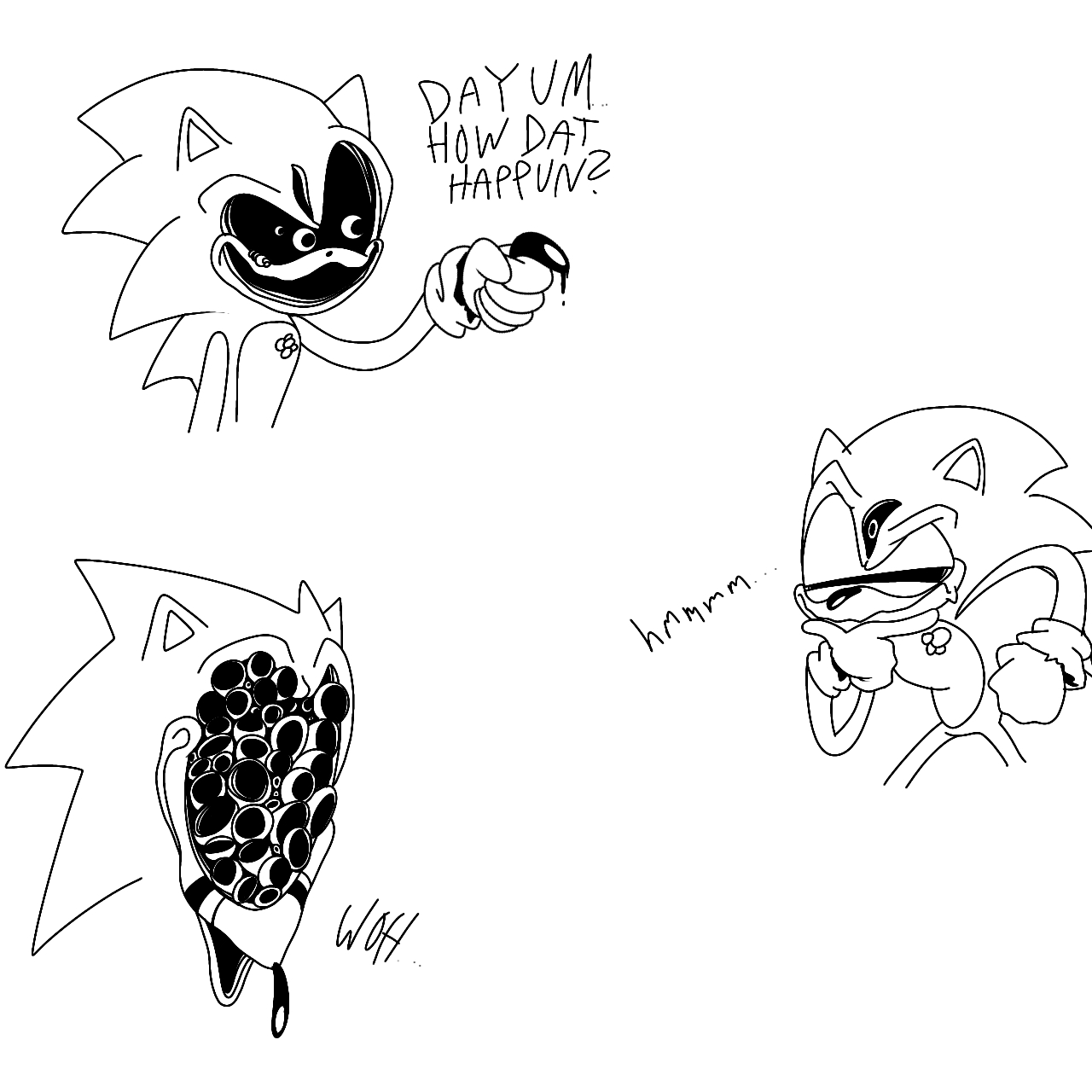 Grimeware Doodles by sonicexeartist567 on DeviantArt