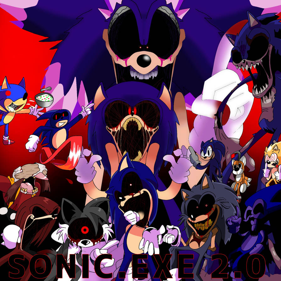 Sonic EXE (2.0) by Sonikfan1991 on DeviantArt