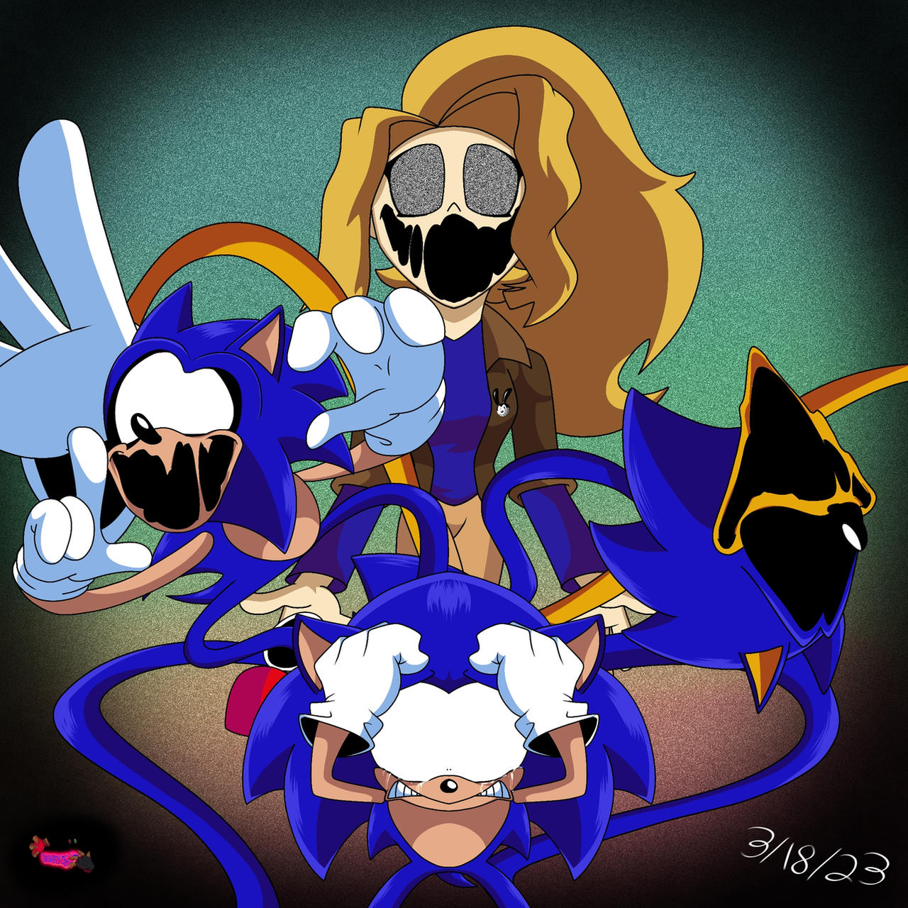 Sonic.exe Rerun Re-RUN Wallpaper by sonicexeartist567 on DeviantArt