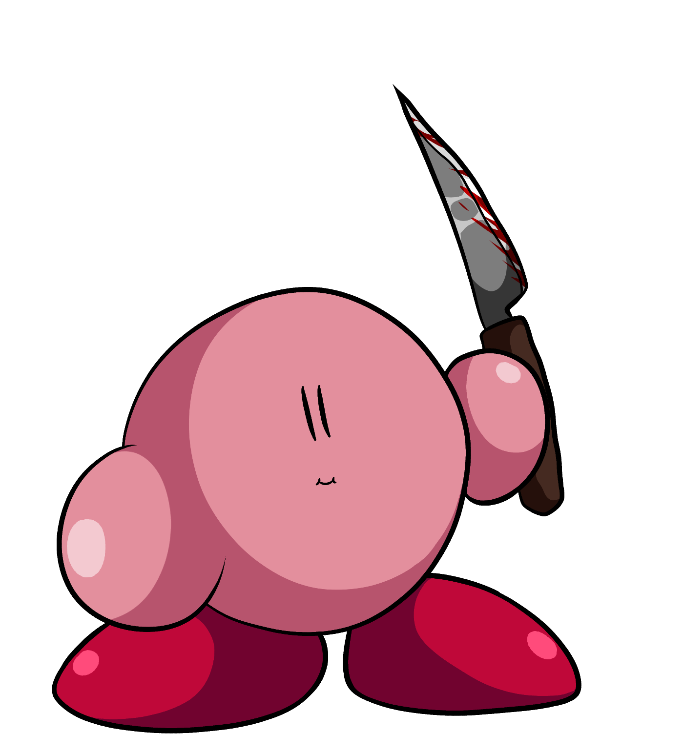 Knife 2024 kirby plush