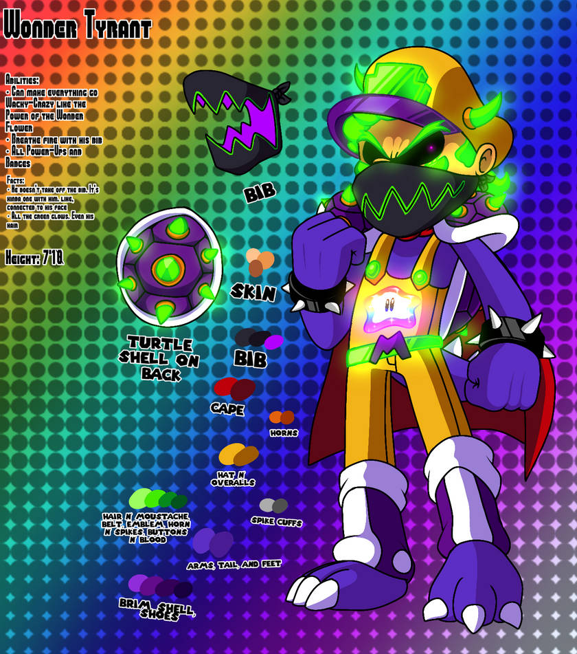 Wonder Tyrant (Prodigious Tyrant.SMW Second Form) by sonicexeartist567 ...