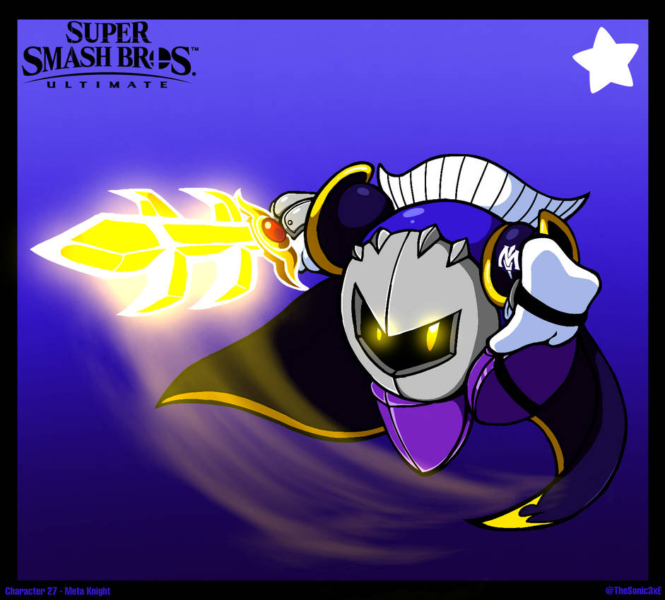 Meta Knight (Smash Ultimate) by sonicexeartist567 on DeviantArt