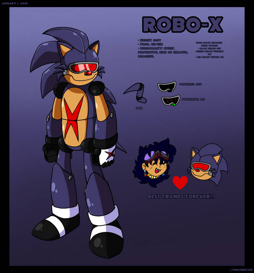 Robotx Rapper 901 ROBO-X (The Complete Reboot) by sonicexeartist567 on DeviantArt