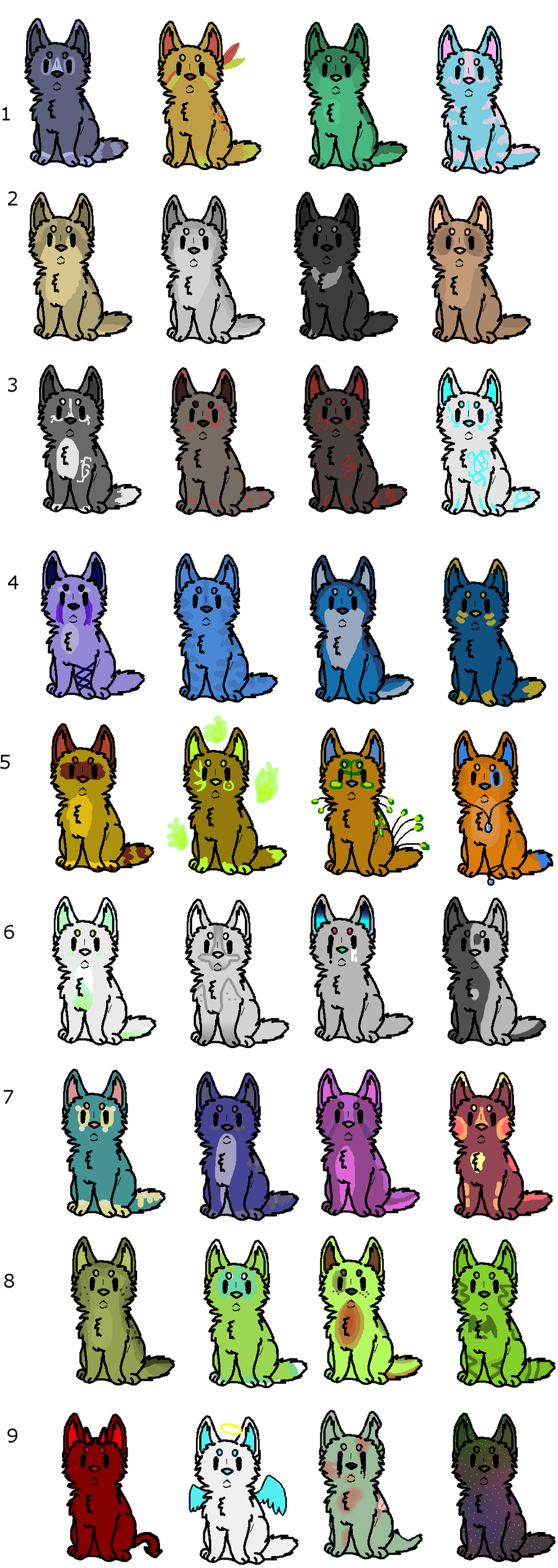 Free Adoptables~ *CLOSED*